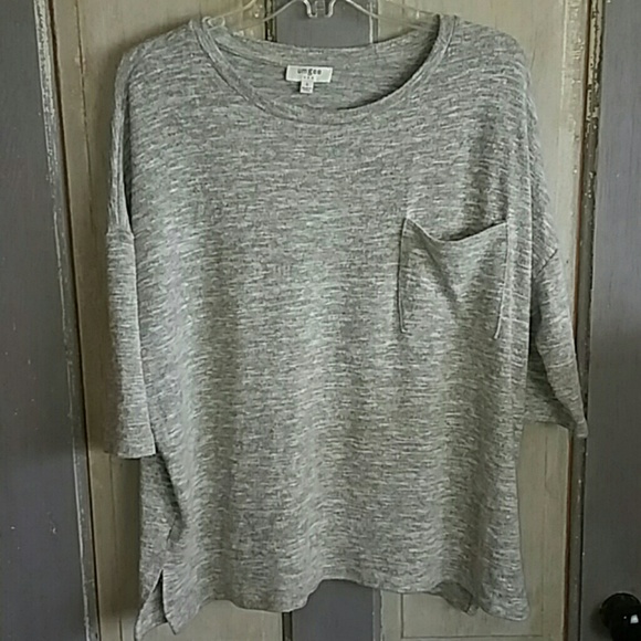Umgee Tops - Umgee oversized 3/4 sleeve